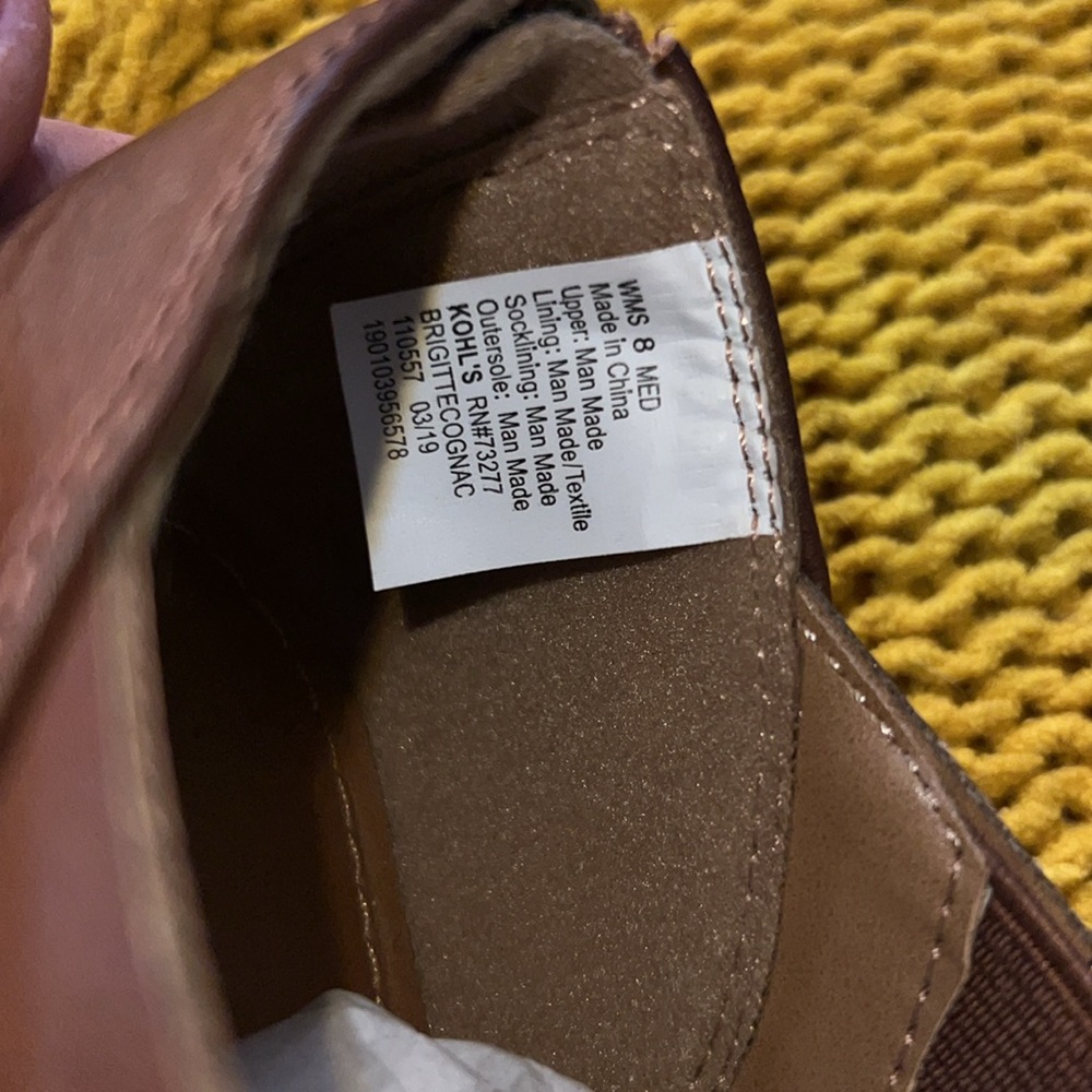 NWOT Sonoma Size 8 Brown Sandals - Picture 4 of 9